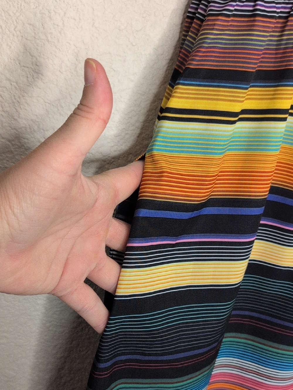 Athleta Havana Multicolor Reversible Dress. - Picture 4 of 6